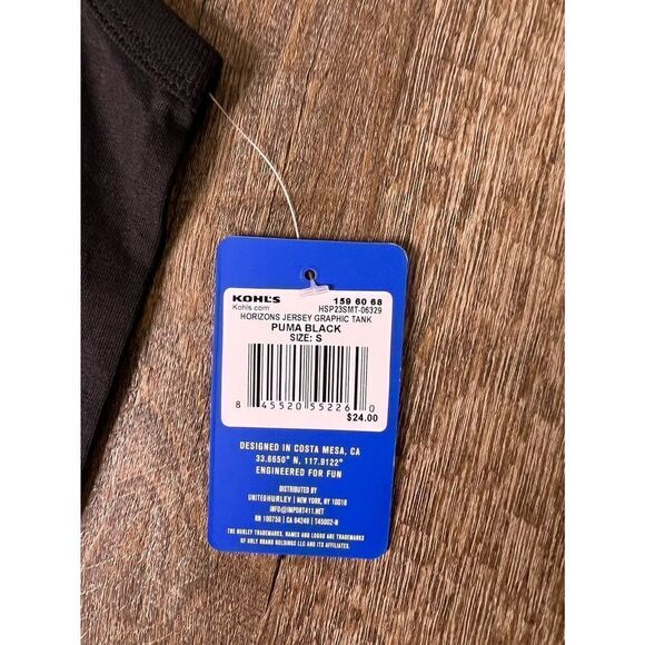 Hurley‎ Horizons Black Tank-Small - Picture 4 of 7